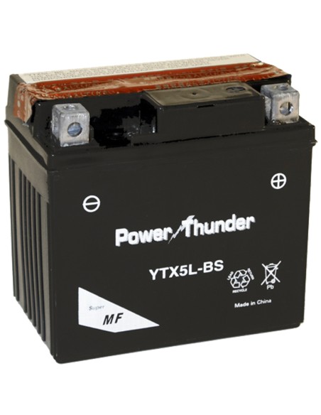 Batería de Ácido Power Thunder YTX5L-BS.