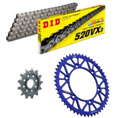 Kit de Arrastre Completo Yamaha Yz 250 99-26/Yzf/Wrf 450 03-26 Azul.