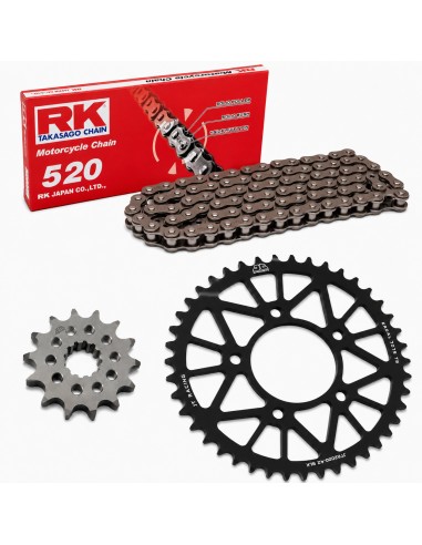 Kit de Arrastre Completo Kawasaki Kxf 250 04-05 Negro.