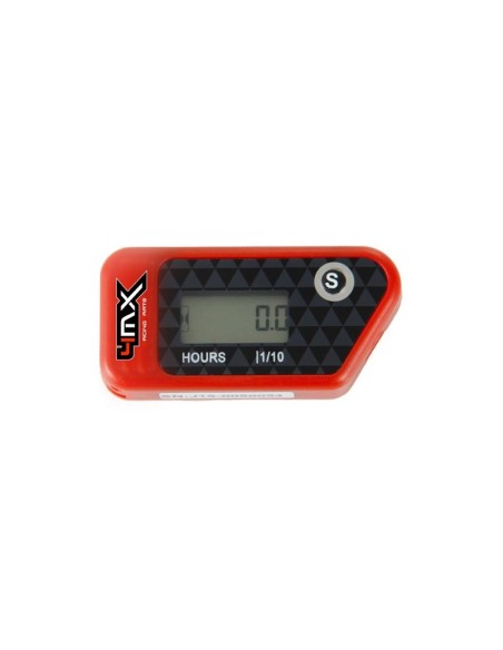 Cuenta Horas 4MX Inalámbrico Rojo.