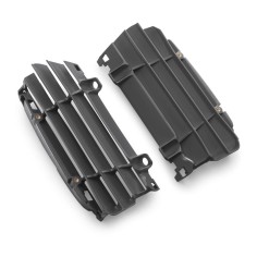 Rejillas de Radiador Original Ktm Sx/Exc 125-500 24-27/Husqvarna Te/Fe 125-501 24-27/Gas Gas Ec/Mc 125-500 24-27 Negro.