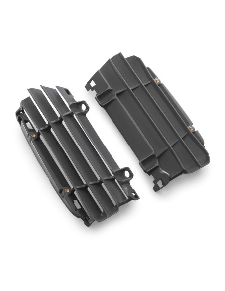 Rejillas de Radiador Original Ktm Sx/Exc 125-500 24-27/Husqvarna Te/Fe 125-501 24-27/Gas Gas Ec/Mc 125-500 24-27 Negro.