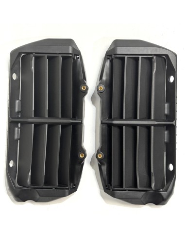 Rejillas de Radiador Protectoras Original Ktm Sx/Exc 125-500 16-22/Husqvarna Te/Fe 125-501 16-22/Gas Gas Ec/Mc 125-500 21-23 Neg