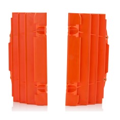 Rejillas de Radiador Acerbis Ktm Sx/Exc 125-450 16-22/Husqvarna Tc/Fc/Te/Fe 125-450 16-22/Gas Gas Mc/Ec 125-450 21-23 Naranja.
