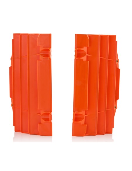 Rejillas de Radiador Acerbis Ktm Sx/Exc 125-450 16-22/Husqvarna Tc/Fc/Te/Fe 125-450 16-22/Gas Gas Mc/Ec 125-450 21-23 Naranja.