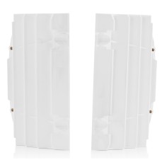 Rejillas de Radiador Acerbis Ktm Sx/Exc 125-450 16-22/Husqvarna Tc/Fc/Te/Fe 125-450 16-22/Gas Gas Mc/Ec 125-450 21-23 Blanco.
