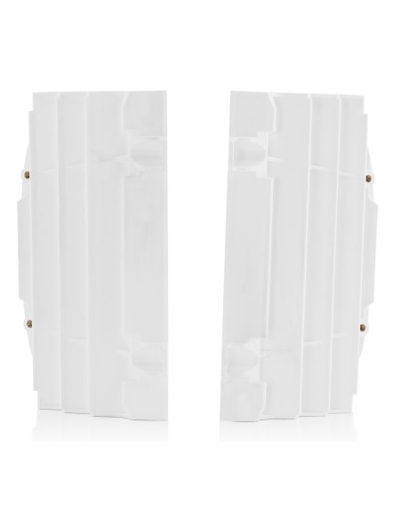 Rejillas de Radiador Acerbis Ktm Sx/Exc 125-450 16-22/Husqvarna Tc/Fc/Te/Fe 125-450 16-22/Gas Gas Mc/Ec 125-450 21-23 Blanco.