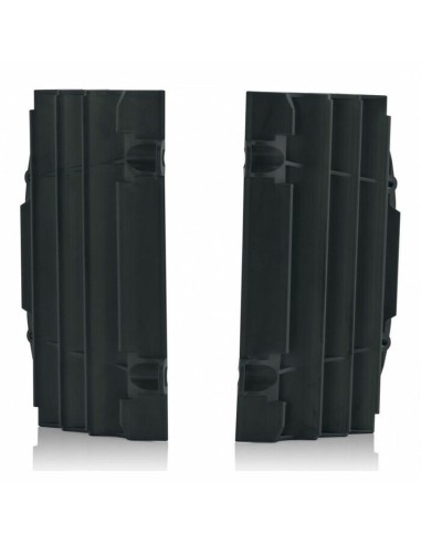 Rejillas de Radiador Acerbis Ktm Sx/Exc 125-450 16-22/Husqvarna Tc/Fc/Te/Fe 125-450 16-22/Gas Gas Mc/Ec 125-450 21-23 Negro.