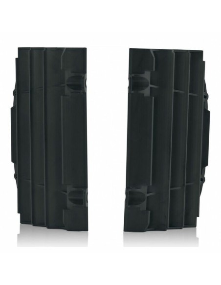 Rejillas de Radiador Acerbis Ktm Sx/Exc 125-450 16-22/Husqvarna Tc/Fc/Te/Fe 125-450 16-22/Gas Gas Mc/Ec 125-450 21-23 Negro.