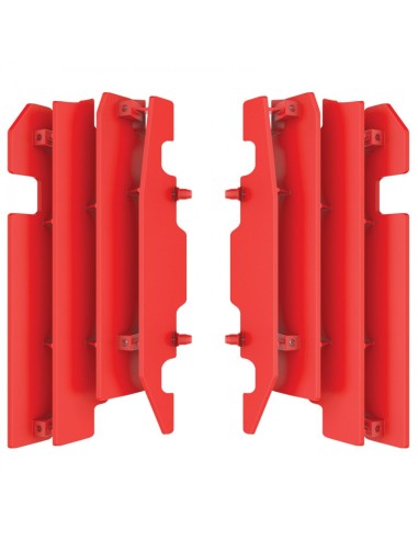 Rejillas de Radiador Polisport Honda Cr 125/250 r 00-04/Crf 450 f 03-04 Rojo.