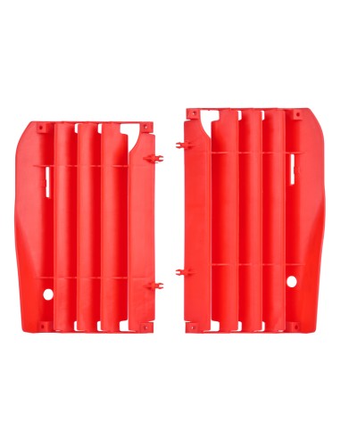 Rejillas de Radiador Polisport Honda Crf 250 r 10-13 Rojo.