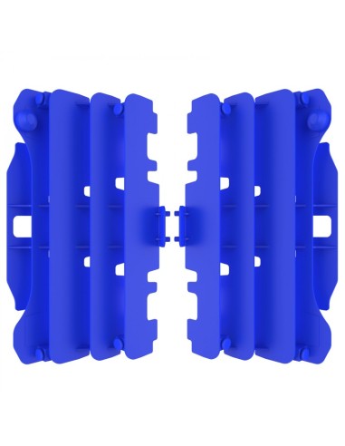 Rejillas de Radiador Polisport Yamaha Yzf 250/450 07-09 Azul.