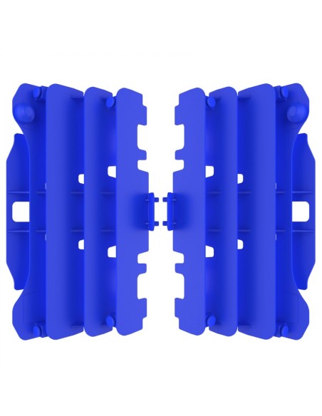 Rejillas de Radiador Polisport Yamaha Yzf 250/450 07-09 Azul.