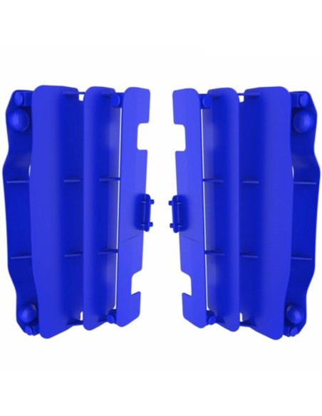 Rejillas de Radiador Polisport Yamaha Yzf 250/450 2006 Azul.