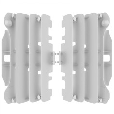 Rejillas de Radiador Polisport Yamaha Yzf 250/450 07-09 Blanco.