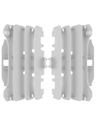 Rejillas de Radiador Polisport Yamaha Yzf 250/450 07-09 Blanco.