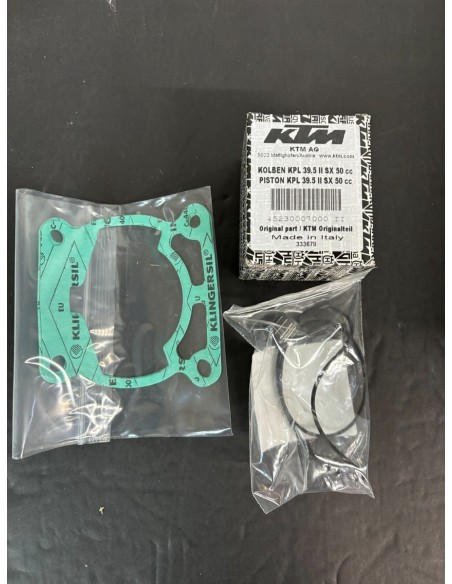 Kit Pistón Completo Original Ktm Sx 50 09-23/Husqvarna Tc 50 17-23/Gas Gas Mc 50 21-23.