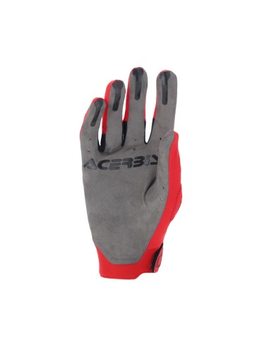 Guantes Acerbis X-Flex 2.0 rojo.