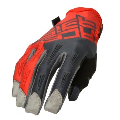Guantes Acerbis MX X-H Rojo.