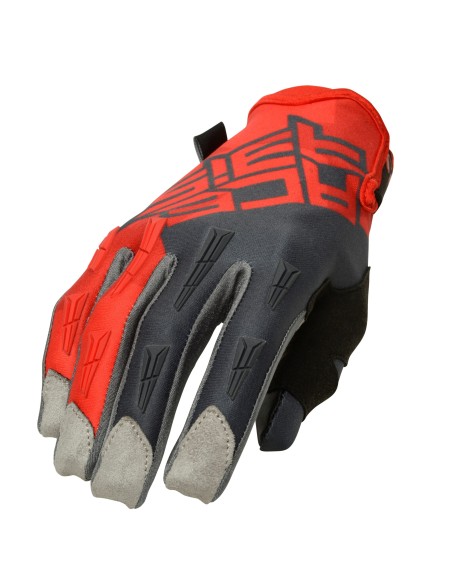 Guantes Acerbis MX X-H Rojo.