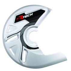 Protector Disco Freno Delantero R-Tech Blanco.