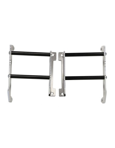 Protector de Radiador Axp Ktm Sx/Exc 125-500 24-27/Husqvarna Te/Fe 125-501 24-27/Gas Gas Ec/Mc 125-500 24-27 Aluminio.