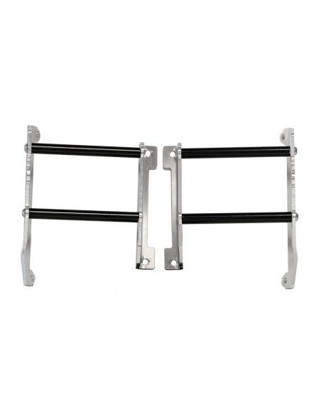 Protector de Radiador Axp Ktm Sx/Exc 125-500 24-27/Husqvarna Te/Fe 125-501 24-27/Gas Gas Ec/Mc 125-500 24-27 Aluminio.