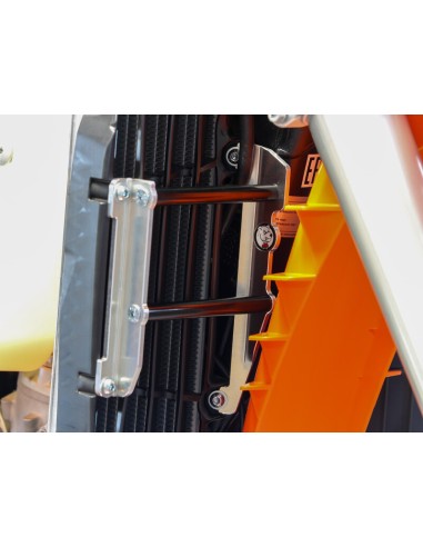 Protector de Radiador Axp Ktm Sx/Exc 125-500 24-27/Husqvarna Te/Fe 125-501 24-27/Gas Gas Ec/Mc 125-500 24-27 Aluminio.