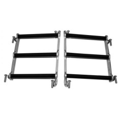 Protector de Radiador 4mx Ktm Sx/Exc 125-500 17-23/Husqvarna Te/Fe 125-501 17-23 Aluminio.