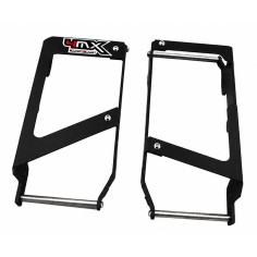 Protector de Radiador 4mx Ktm Sx/Exc 125-500 17-19/Husqvarna Te/Fe 125-501 17-19 Azul.