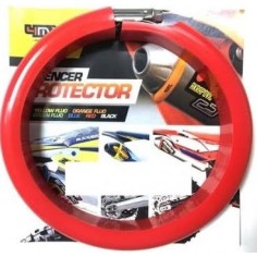 Protector de Escape 2T 4mx Rojo.