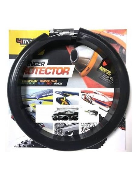 Protector de Escape 4T 4mx Negro.