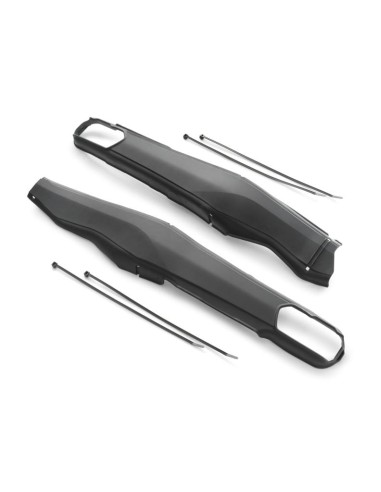 Protector de Basculante Original Ktm Sx/Exc 125-500 24-27/Husqvarna Te/Fe 125-501 24-27/Gas Gas Ec/Mc 125-500 24-27 Negro.