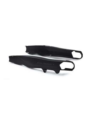 Protector de Basculante Polisport Ktm Sx/Exc 125-500 24-27/Husqvarna Te/Fe 125-501 24-27/Gas Gas Ec/Mc 125-500 24-27 Negro.