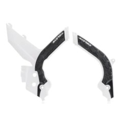 Protector de Chasis Acerbis Ktm Sx 125-450 19-22/Exc 125-500 20-23 Blanco/Negro.