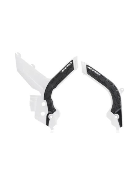 Protector de Chasis Acerbis Ktm Sx 125-450 19-22/Exc 125-500 20-23 Blanco/Negro.