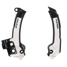 Protector de Chasis Acerbis Husqvarna Te/Fe 125-501 24-25/Tc/Fc 125-450 23-24 Blanco/Negro.