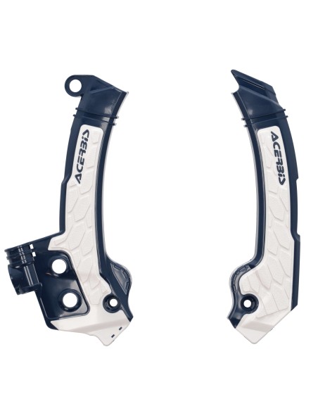 Protector de Chasis Acerbis Husqvarna Te/Fe 125-501 24-25/Tc/Fc 125-450 23-24 Blanco/Azul.