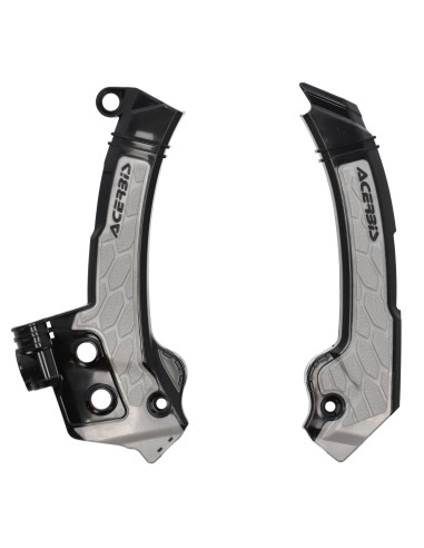 Protector de Chasis Acerbis Husqvarna Te/Fe 125-501 24-25/Tc/Fc 125-450 23-24 Gris/Negro.