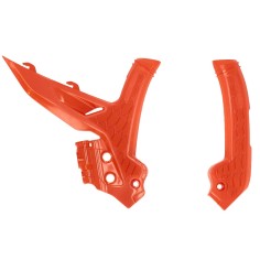 Protector de Chasis Acerbis Ktm Sx 125-450 23-27/Exc 125-500 24-27 Naranja.