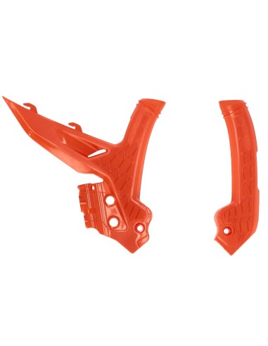 Protector de Chasis Acerbis Ktm Sx 125-450 23-27/Exc 125-500 24-27 Naranja.