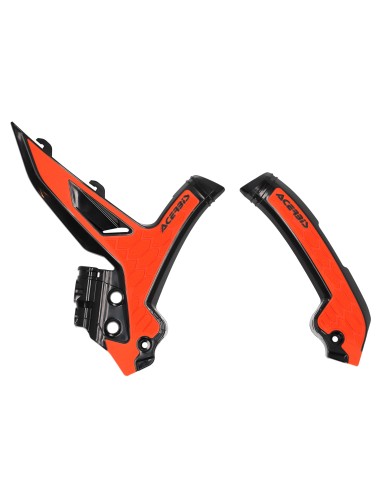 Protector de Chasis Acerbis Ktm Sx 125-450 23-27/Exc 125-500 24-27 Naranja/Negro.