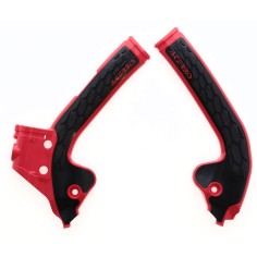 Protector de Chasis Acerbis Ktm Sx 85 18-24/Husqvarna Tc 85 18-24/Gas Gas Mc 85 21-24 Negro/Rojo.