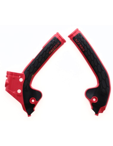 Protector de Chasis Acerbis Ktm Sx 85 18-24/Husqvarna Tc 85 18-24/Gas Gas Mc 85 21-24 Negro/Rojo.