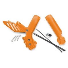 Protector de Chasis Original Ktm Exc 125-500 08-11/Sx 125-450 07-10/Husaberg Te 125-300 11-12 Naranja.