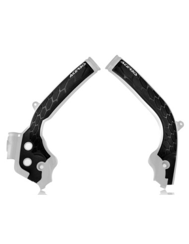Protector de Chasis Acerbis Ktm Exc 125-500 17-19/Sx 125-450 16-18/Husqvarna Te/Fe 125-501 17-19/Tc/Fc 125-450 16-18 Negro/Blanc