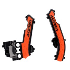 Protector de Chasis Acerbis Ktm Sx 50 16-23/Husqvarna Tc 50 17-23/Gas Gas Mc 50 21-23 Naranja/Negro.