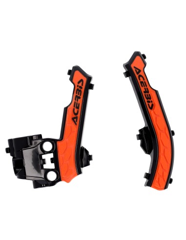 Protector de Chasis Acerbis Ktm Sx 50 16-23/Husqvarna Tc 50 17-23/Gas Gas Mc 50 21-23 Naranja/Negro.