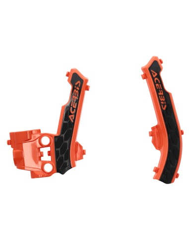 Protector de Chasis Acerbis Ktm Sx 50 16-23/Husqvarna Tc 50 17-23/Gas Gas Mc 50 21-23 Naranja/Negro.