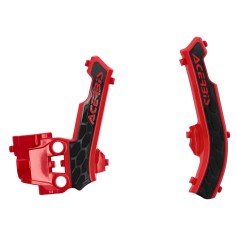 Protector de Chasis Acerbis Ktm Sx 50 16-23/Husqvarna Tc 50 17-23/Gas Gas Mc 50 21-23 Rojo/Negro.